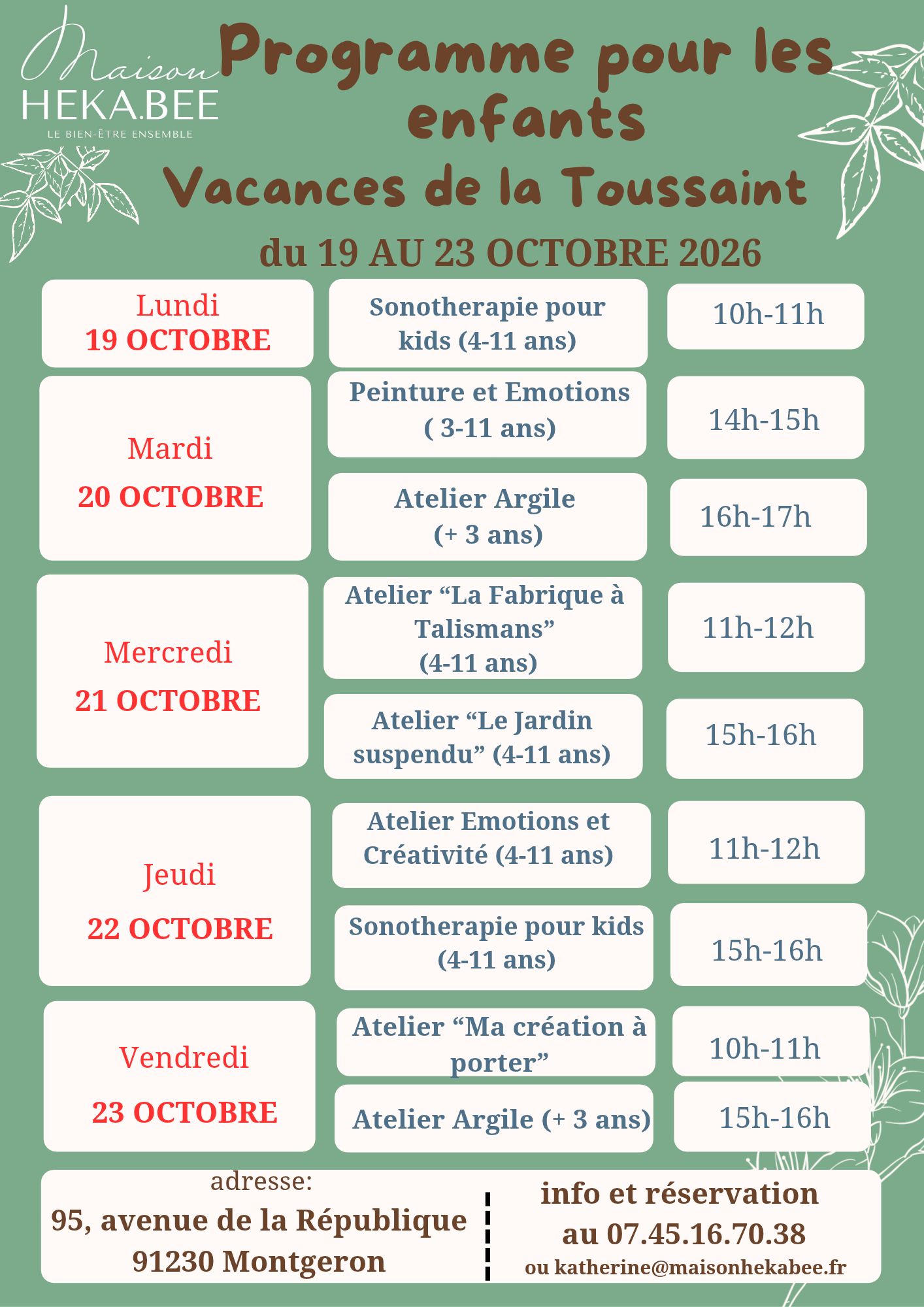 vacances